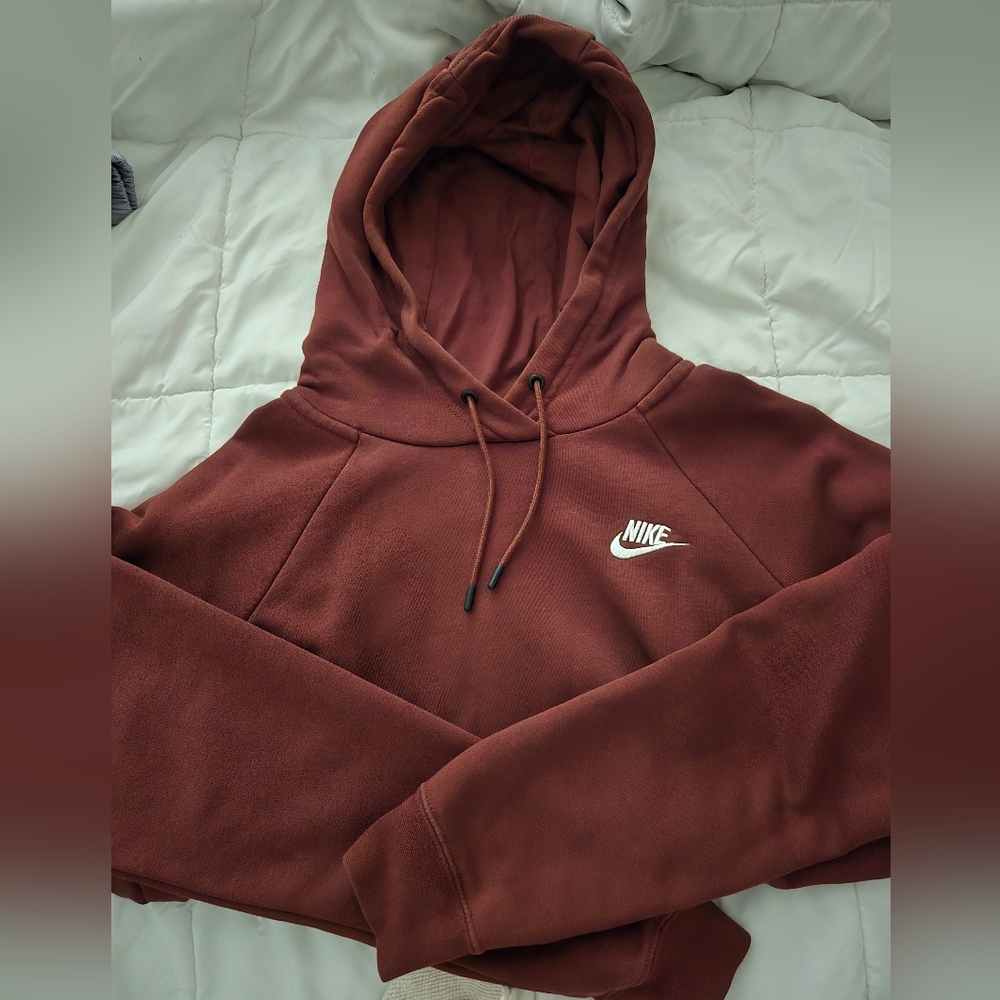 Nike brown hoodie